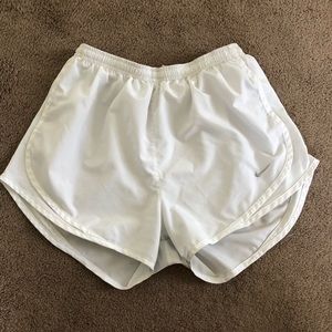 White Nike Shorts